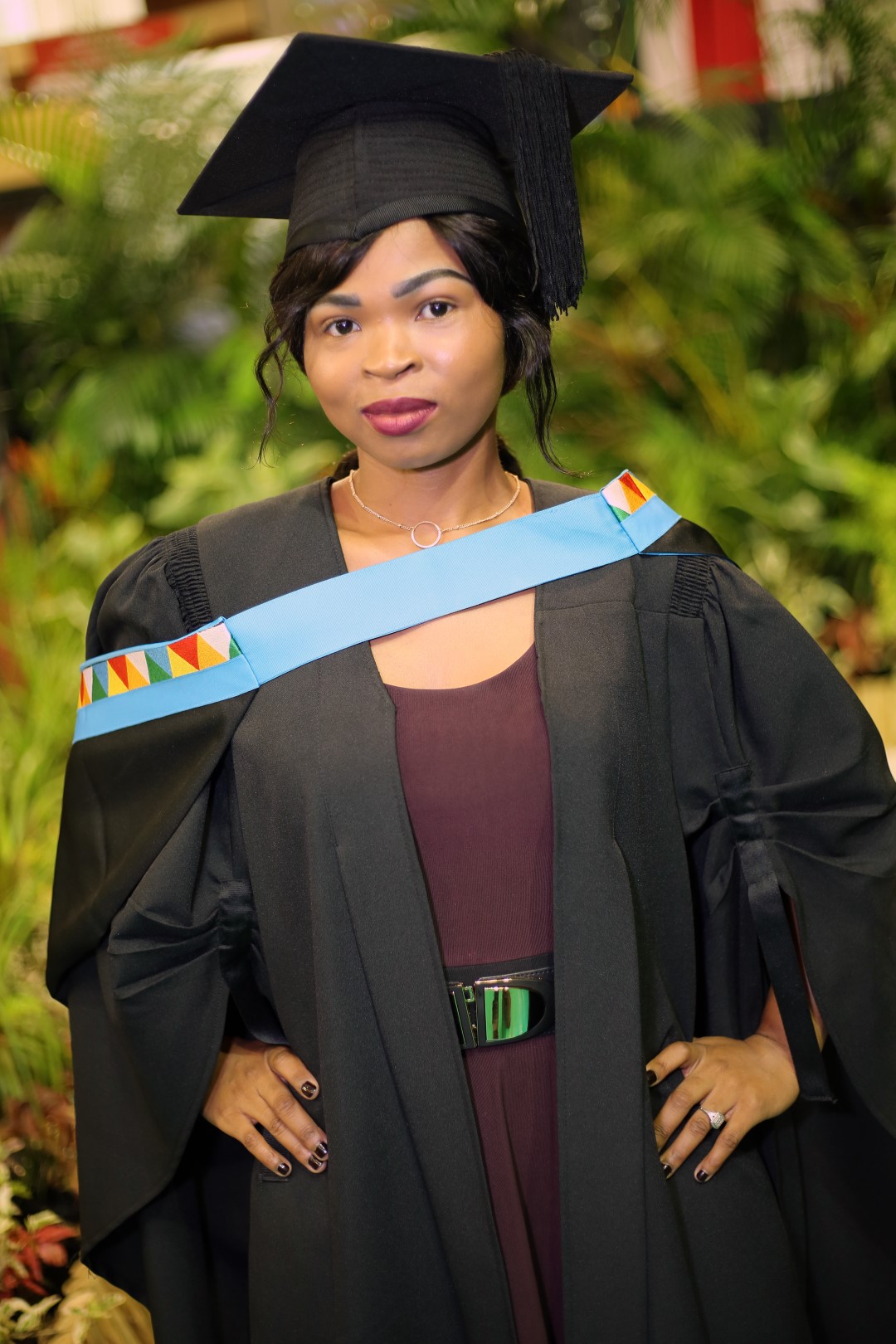 Ms Mbali Jiyane graduated with her Master of Arts (Linguistics)