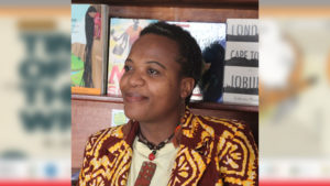 Writer Ms Zukiswa Wanner opened the 24th Time of the Writer Festival.