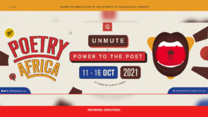 Poetry Africa will run from 11-16 October.