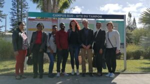UKZN academics Drs Philip Awezaye (fourth left) and Alexandra Stewart (fifth left), and Professor Bernard De Meyer (sixth left) with workshop participants.